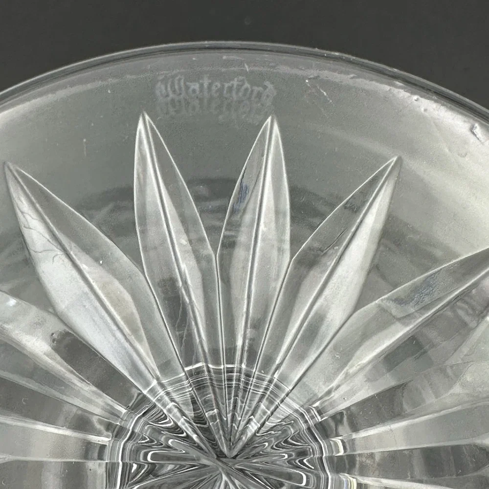 WATERFORD Crystal Lismore Footed / Pedestal Candy Dish‎ / Bowl / Compote